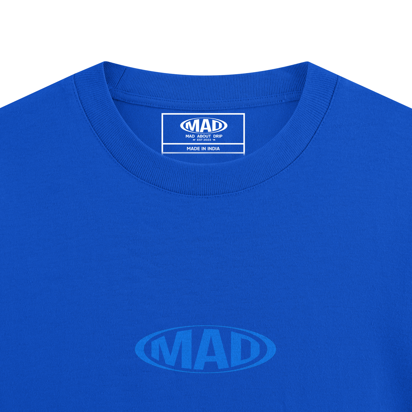 CLASSICS : ROYAL BLUE OVERSIZED T-SHIRT