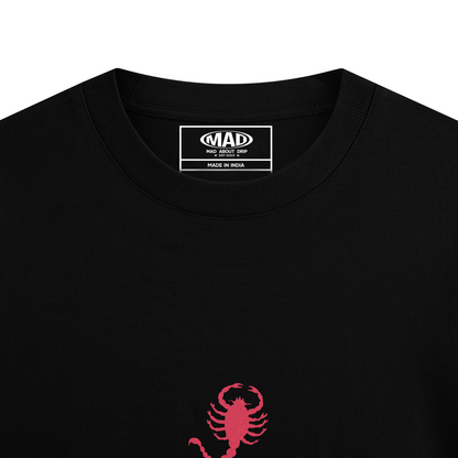 BABYLON : BLACK OVERSIZED T-SHIRT