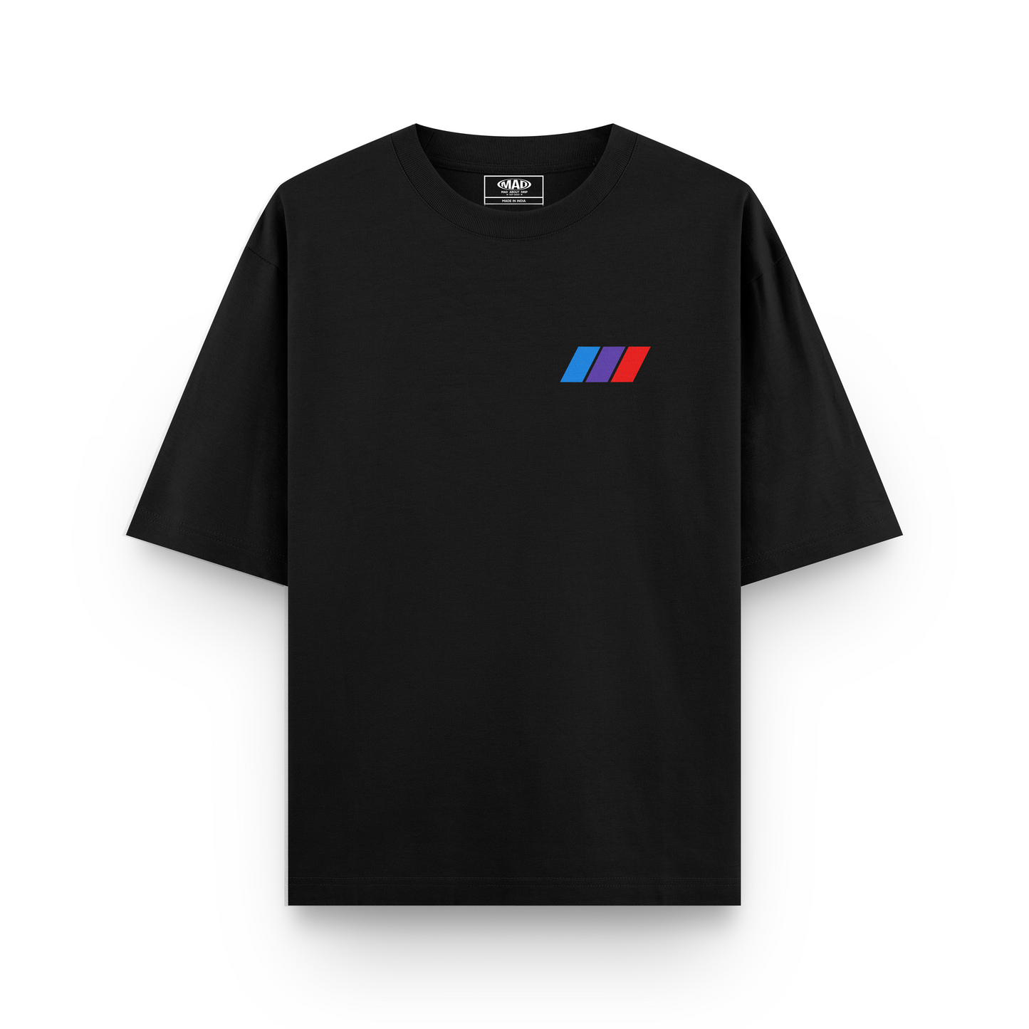 MOTORSPORT 3  : BLACK OVERSIZED T-SHIRT