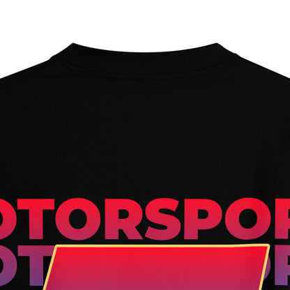MOTORSPORT 3  : BLACK OVERSIZED T-SHIRT