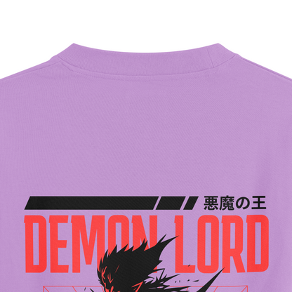DEMON LORD : LAVENDER OVERSIZED T-SHIRT